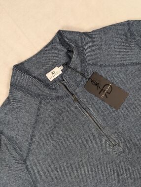 NEW 7 Diamonds Generation 1/4 Zip Pullover Men’s Heathered Navy Size XXL